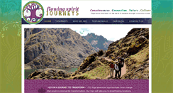 Desktop Screenshot of flowingspiritjourneys.com